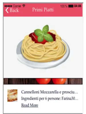 Ricette Cucina Napoletana android App screenshot 1