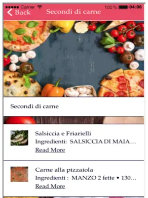 Ricette Cucina Napoletana android App screenshot 2